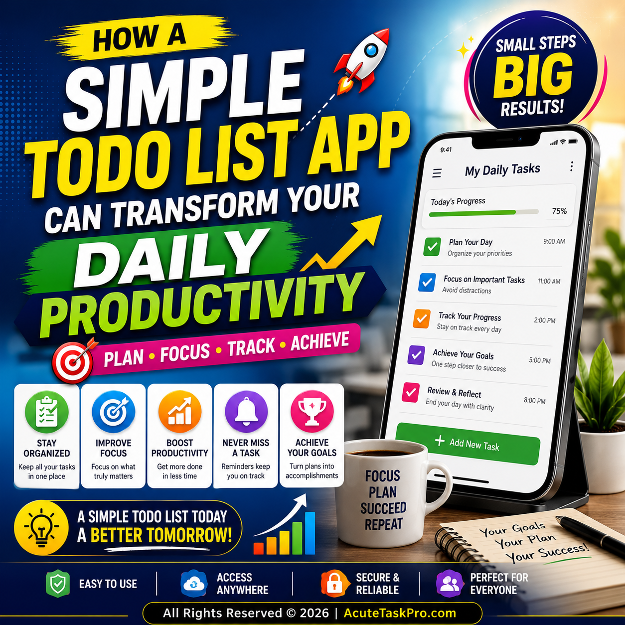 How a Simple Todo List App Can Transform Your Daily Productivity ?